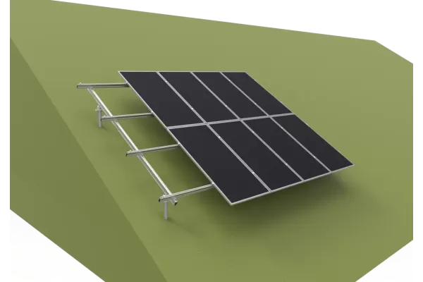 أنظمة تركيب الألواح الشمسية الأرضية PV