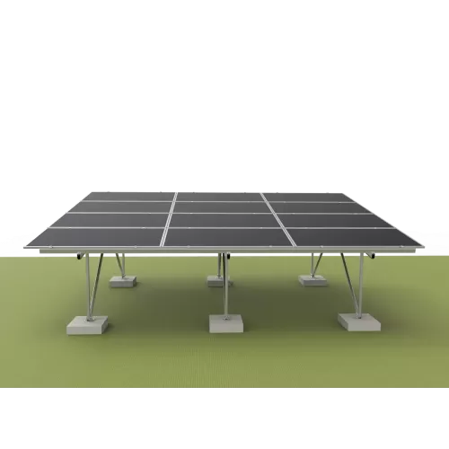 Self Standing Solar System Ground Mount Racking System Self Standing Solar System Ground Mount Racking System
