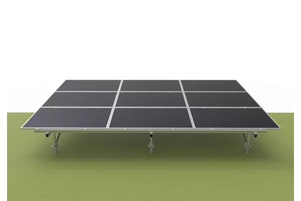 Sistema de Montagem para Painéis Solares em Solo