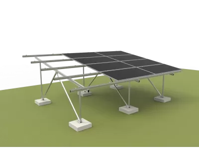 Système de Montage au Sol pour Photovoltaïque Système de Montage au Sol pour Photovoltaïque