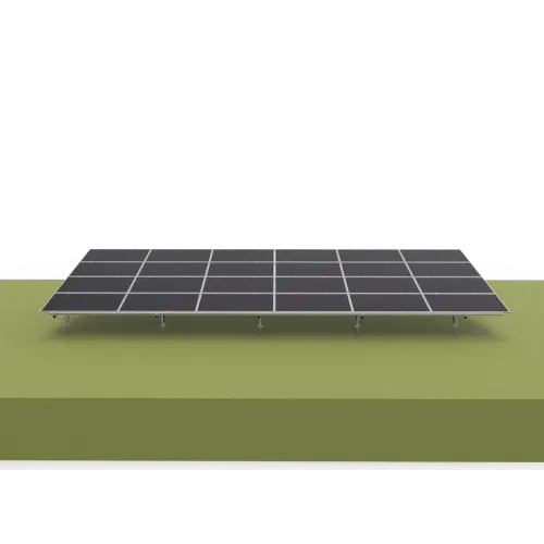 VV-Type Ground Mounting System - Landscape Placement ( Aluminum alloy )