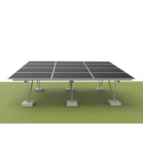 W-Type Ground Mounting System - Landscape Placement ( Aluminum alloy )