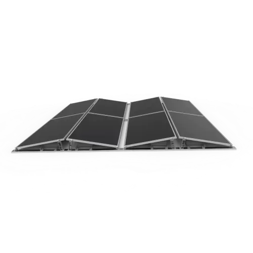 Système de Montage pour Panneaux Solaires sur Toits Plats Système de Montage pour Panneaux Solaires sur Toits Plats