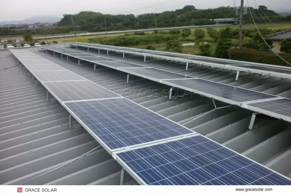 Rails de Montage pour Panneaux Solaires en Aluminium