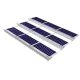 Sistema de Montaje con Lastre para Paneles Solares en Techos Planos