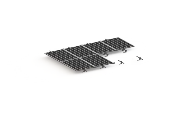 Solar Panel Mounting System With New Roof