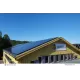 Solar Panel Mounting System With New Roof