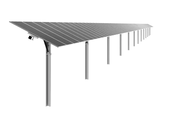 1 Achsen Solartrackingsystem mit intelligenter Steuerung