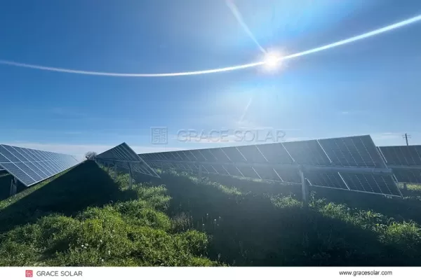 Dual Achsen Solartracker Passiver Solartracker