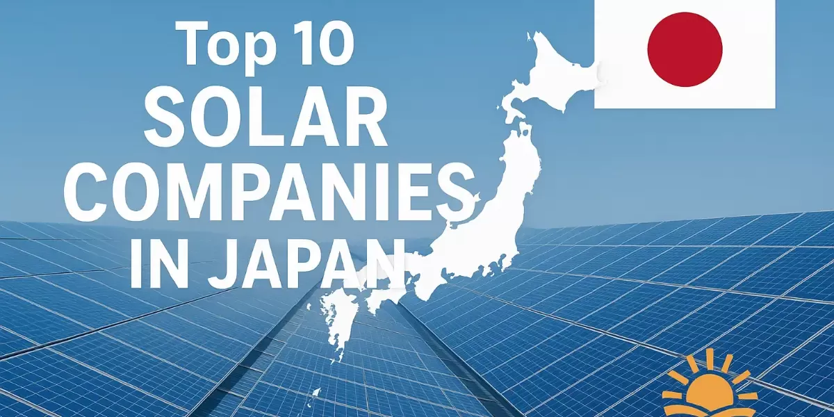 Top 10 Solar Companies in Japan [Updated 2025]
