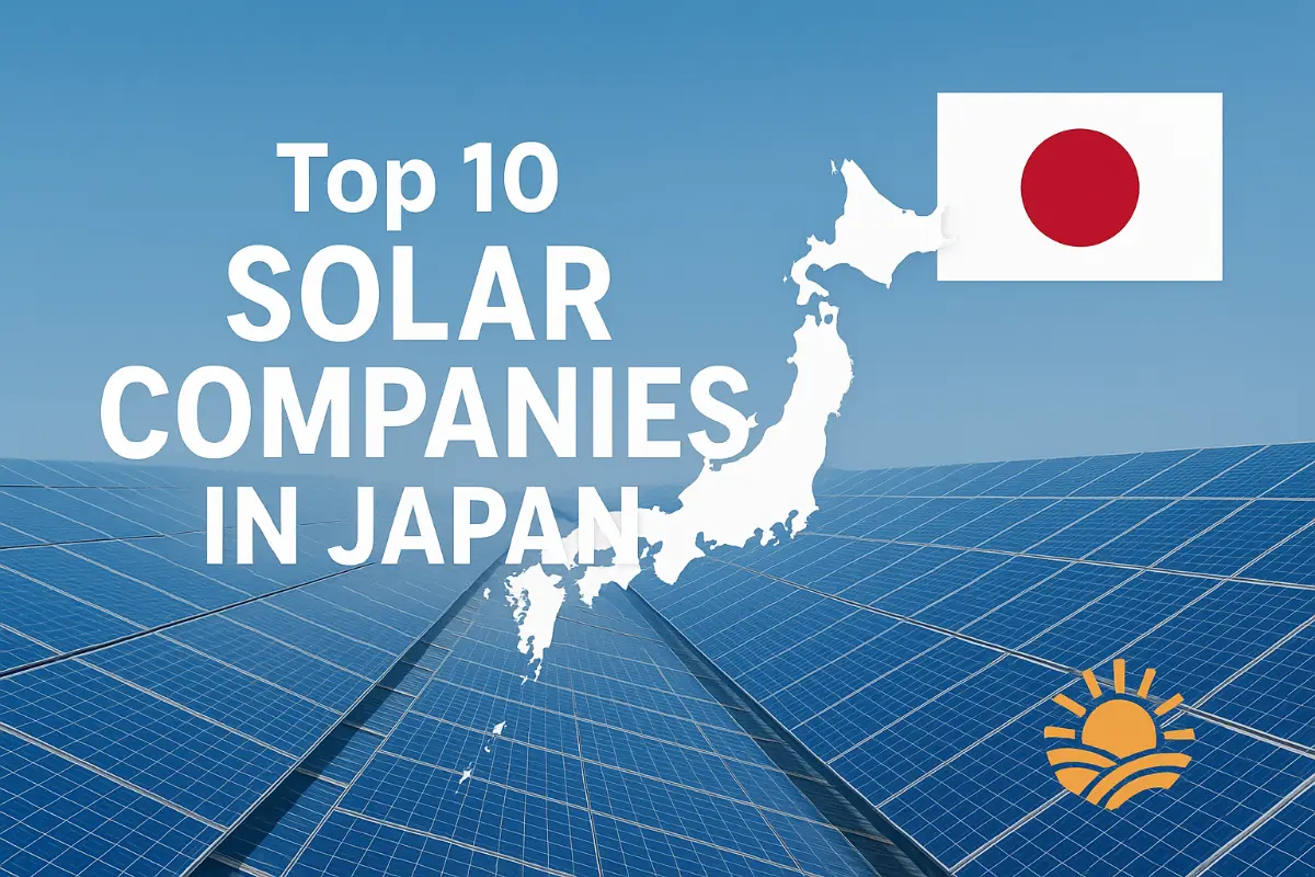 Las 10 Mejores Empresas Solares de Japón [Actualizado 2025]